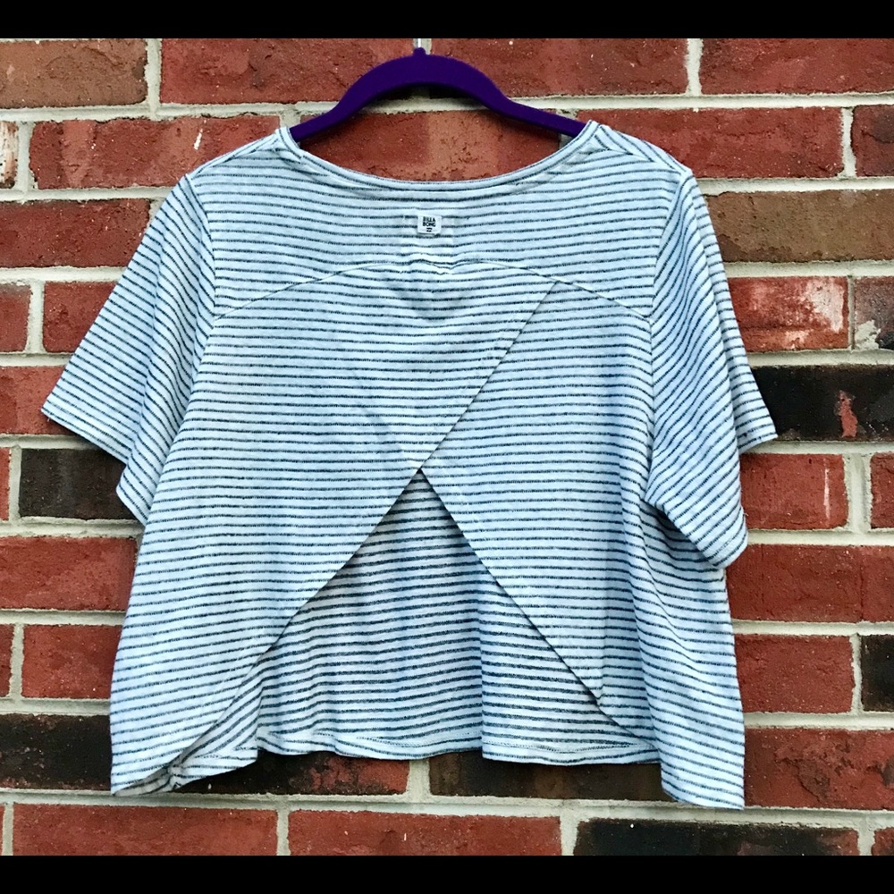 Open back Billabong crop top